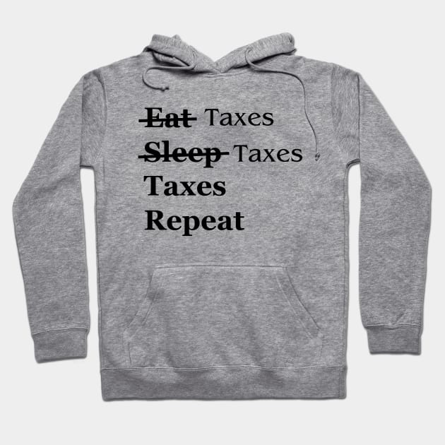 Tax accountant season women tax preparer accountant taxation Hoodie by Printopedy